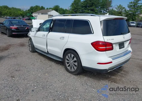 2017 Mercedes-Benz Gls 450 4Matic z USA, uszkodzony, nr VIN 4JGDF6EE9HA865946